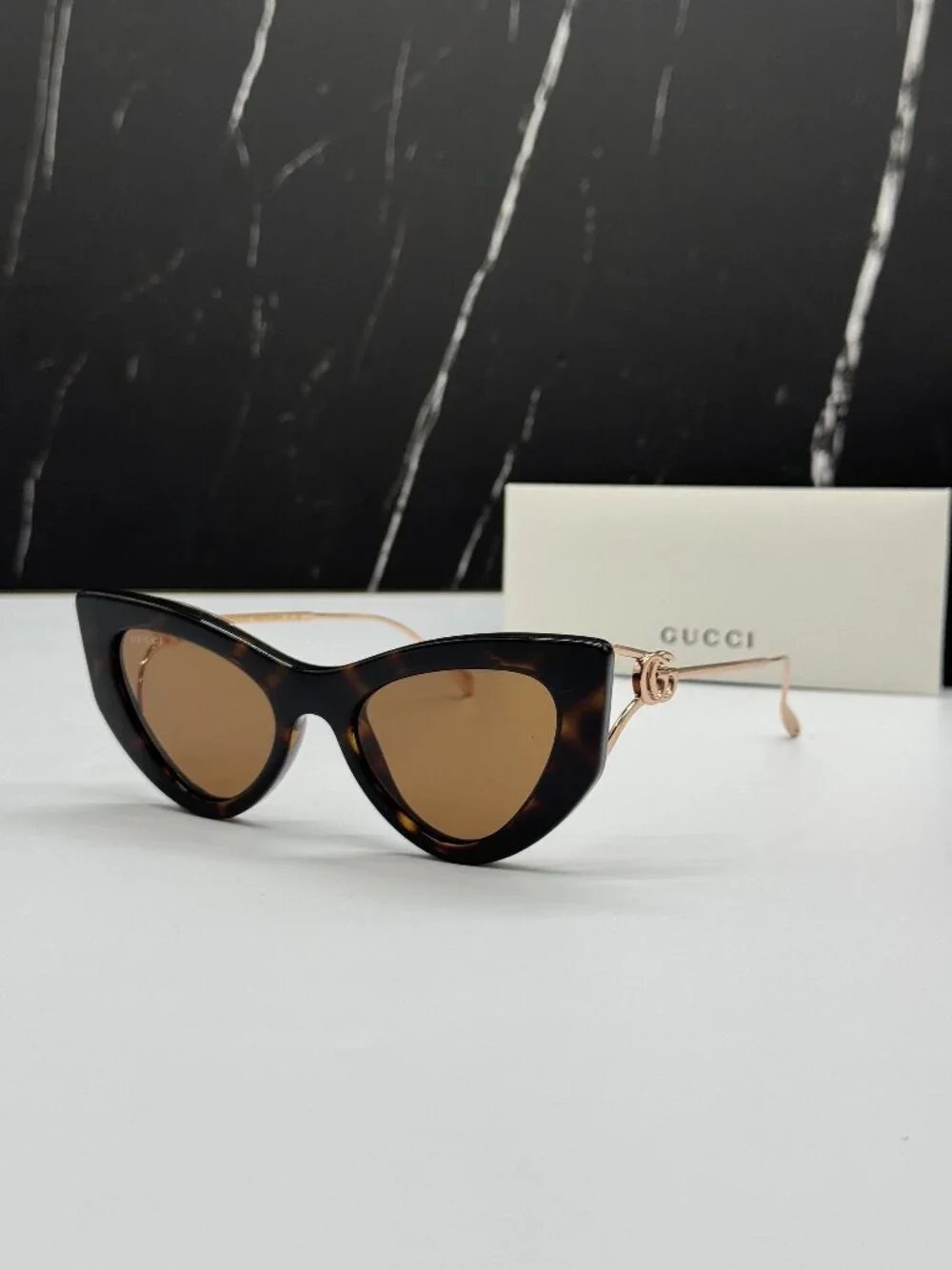 NEW GUCCI GG1565S 002 HAVANA/GOLD WOMEN SUNGLASSES